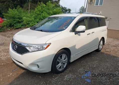2015 Nissan Quest Sl из США, поврежденный, VIN JN8AE2KP5F9121031